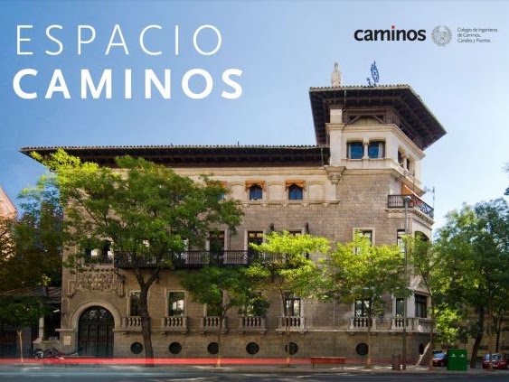 Fachada de Espacio Caminos, en la calle de Almagro